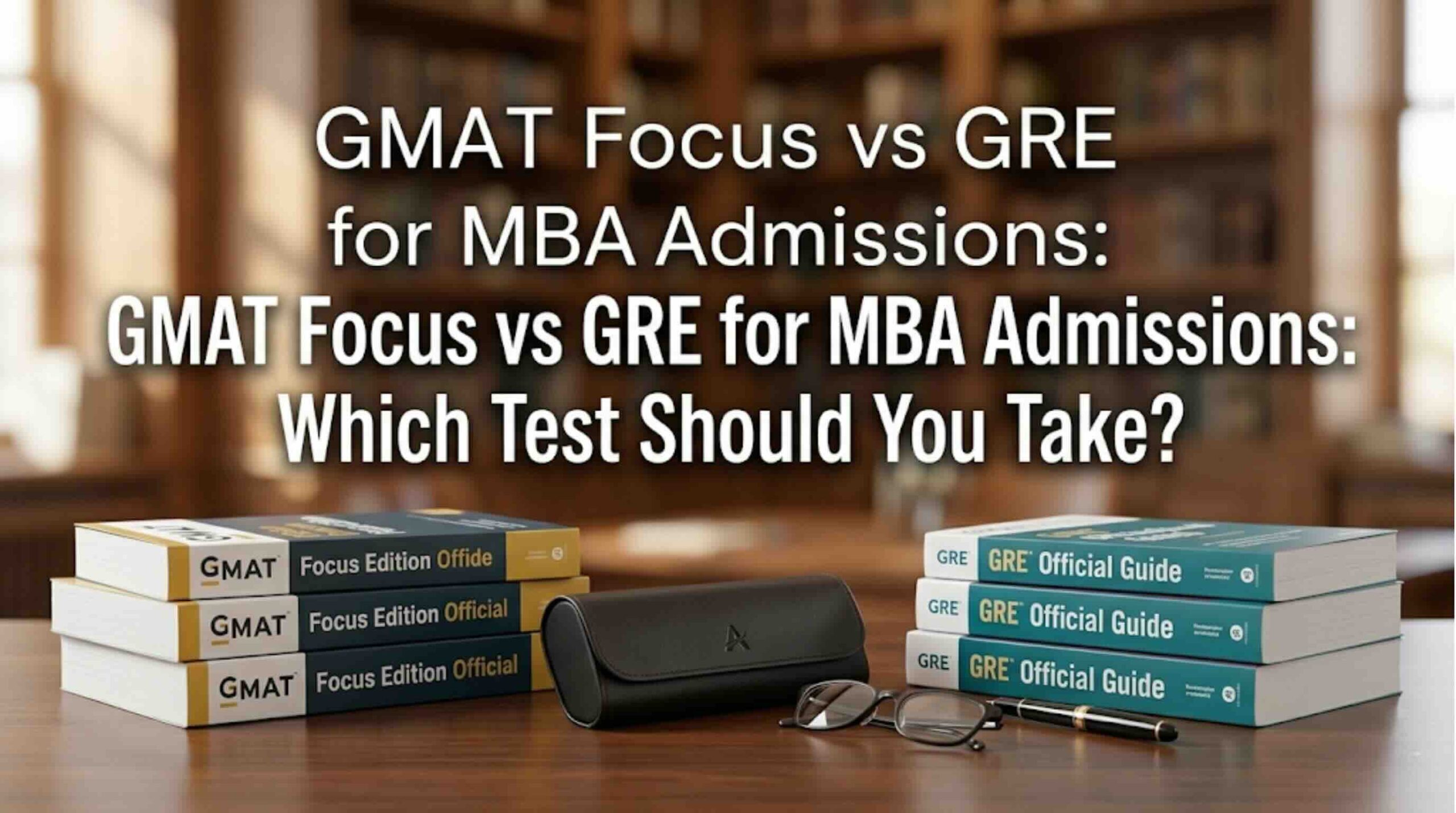 GMAT Focus vs GRE for MBA Admissions: Which Test Should You Take?
