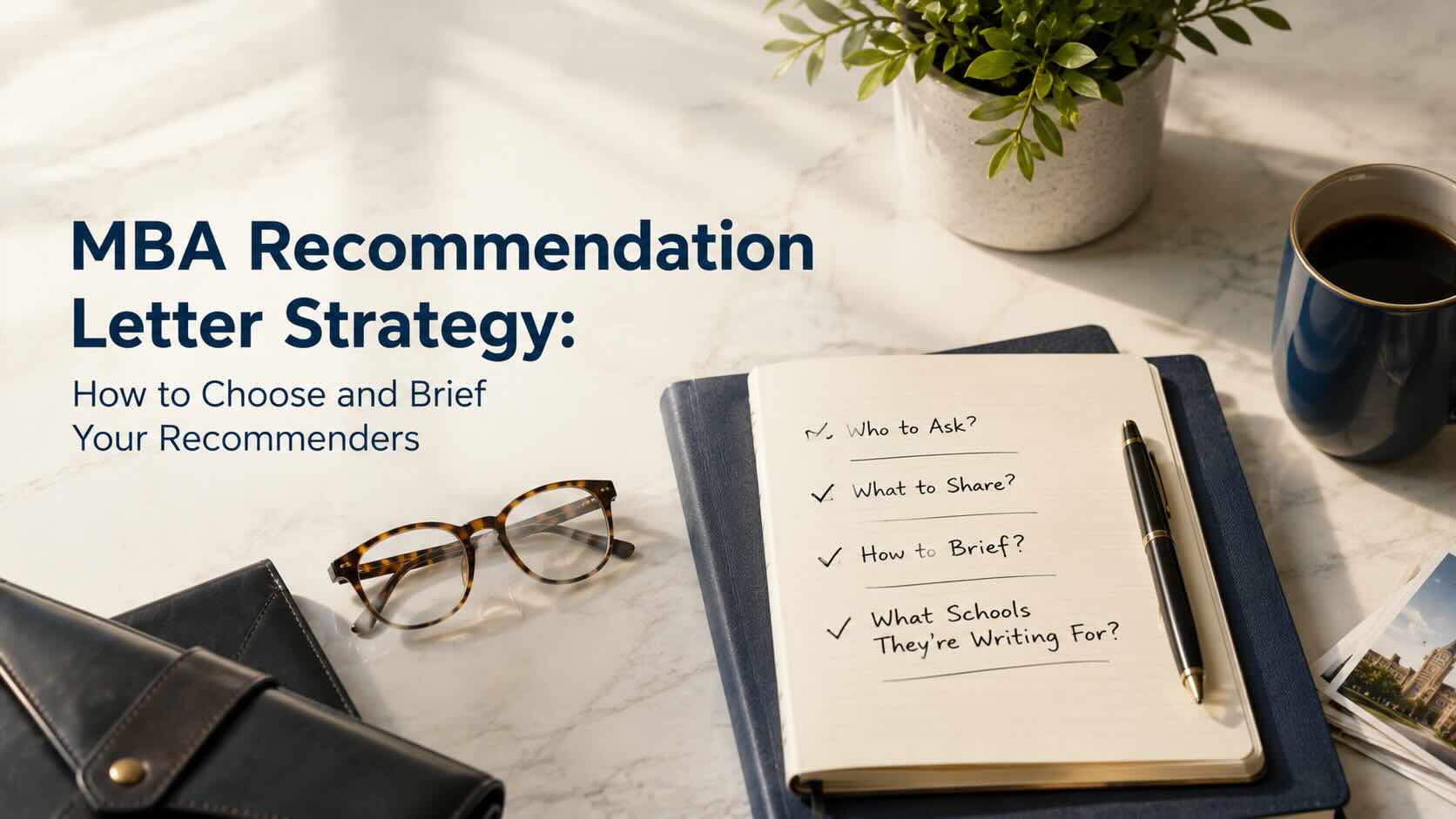 MBA Recommendation Letter Strategy: How to Choose and Brief Your Recommenders